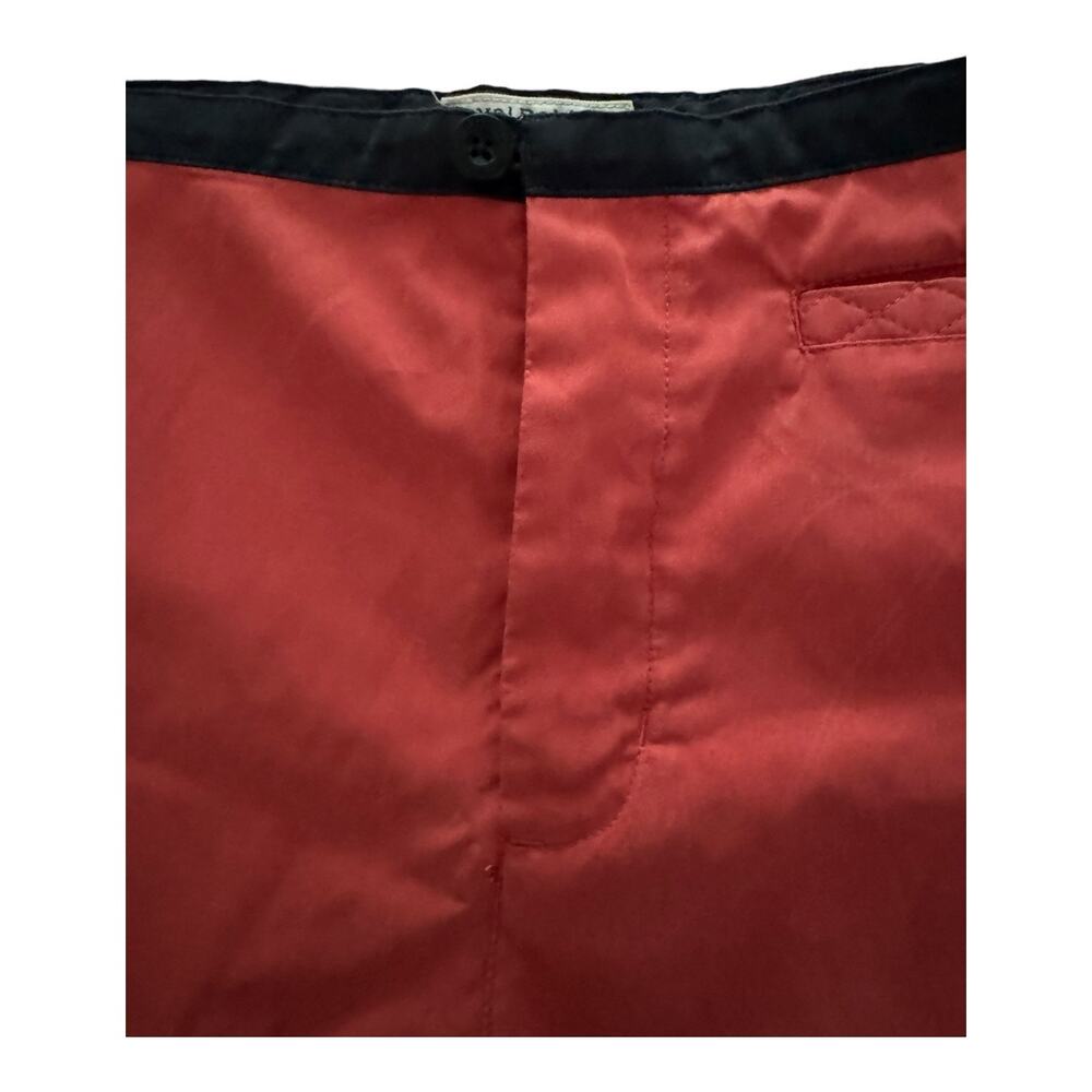 Royal Robbins hiking outdoor travel shorts red- orange color size 10 - Picture 3 of 10